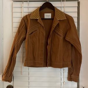 Cecilie Copenhagen brown jacket Sz 1